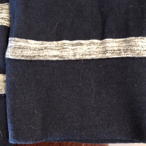 ABERCROMBIE & FITCH Long Sleeve Stripe Muscle Fit Polo - Picture 6 of 8